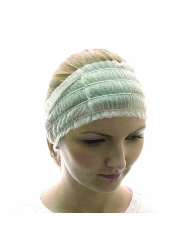 Hive Stretch Disposable Headbands (100)