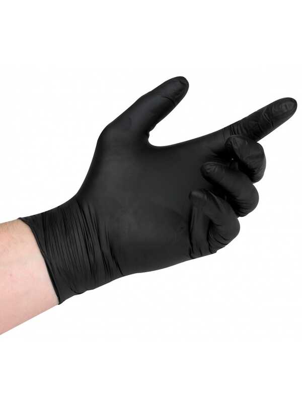 Gloves - Nitrile Powder Free - Black