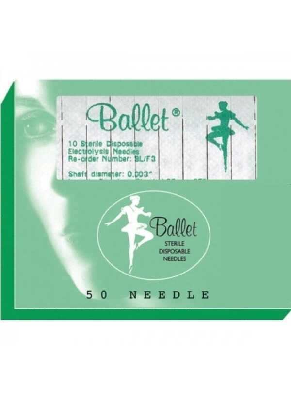 Ballet BL/F2 Stainless Needles size 002 (50)