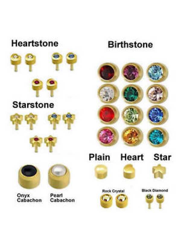 Caflon Earrings Sets of 12 Pairs