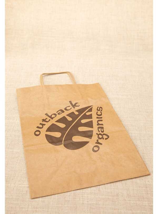 Outback Organics Paper Bag