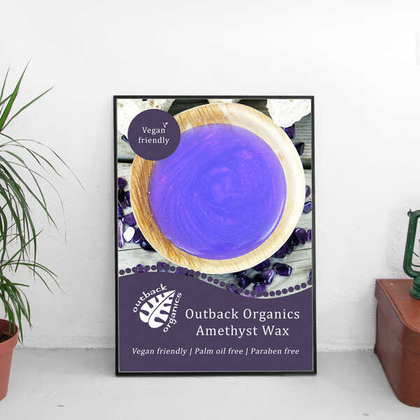 Outback Organics Amethyst Poster A3