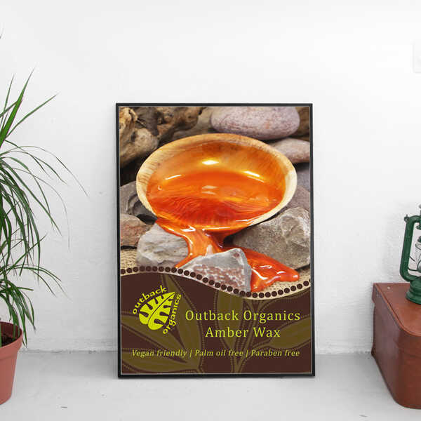 Outback Organics Amber Poster A3