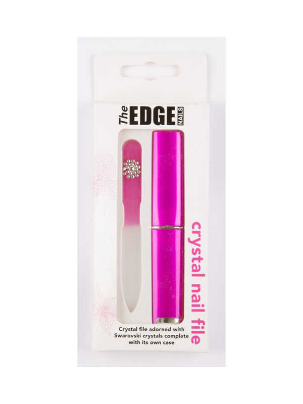 The Edge Crystal Nail File with Case