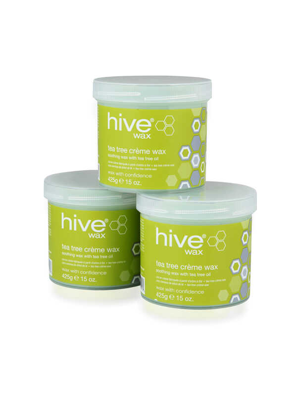 Hive Tea Tree Creme Wax 425g - 3 for 2