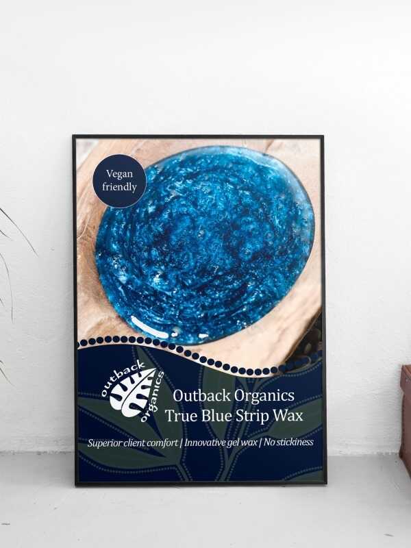 Outback Organics True Blue A3 Poster