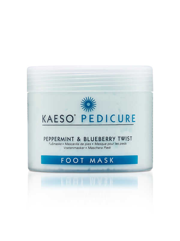 Kaeso Peppermint and Blueberry Foot Mask