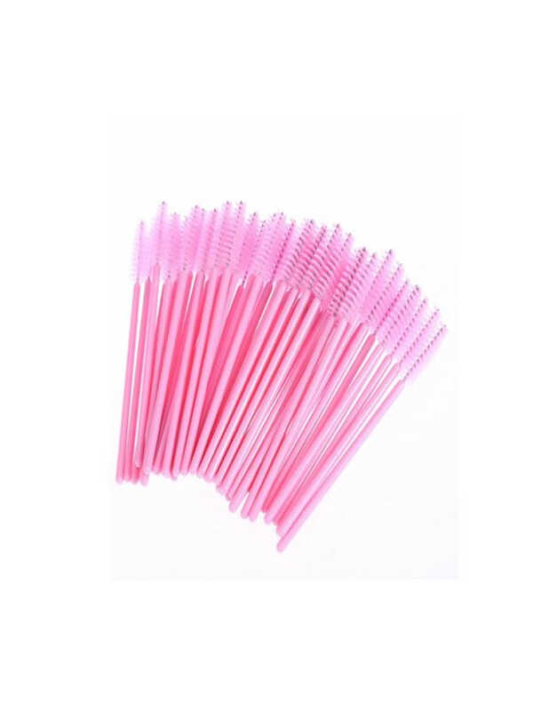 Pink Disposable Mascara Wands - 25pk