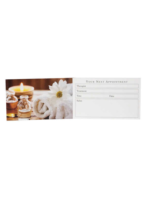 Appointment Cards - Spa