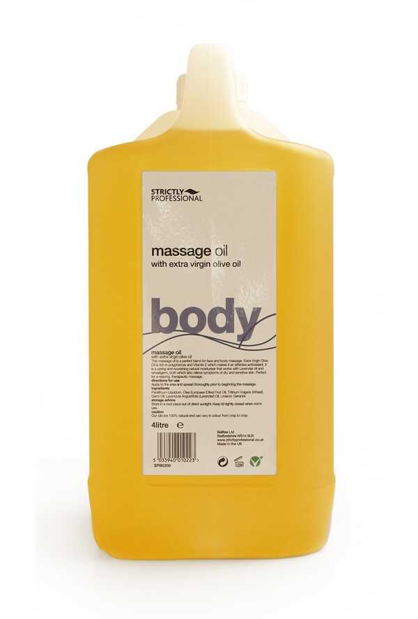 Strictly Professional Massage Oil with Olive Oil - 4L