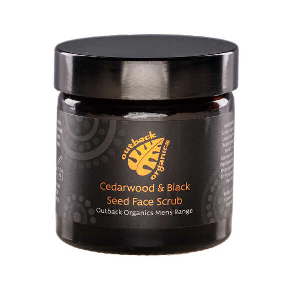 Outback Organics Cedarwood & Black Seed Face Scrub 60ml