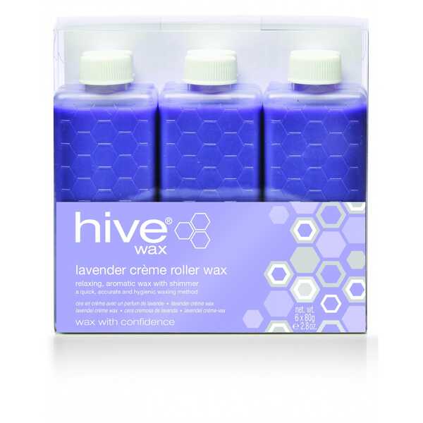 Hive Lavender Creme Roller Wax 80g x 6