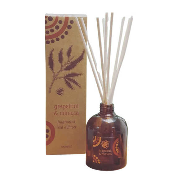 Outback Organics Grapefruit and Mimosa Reed Diffuser