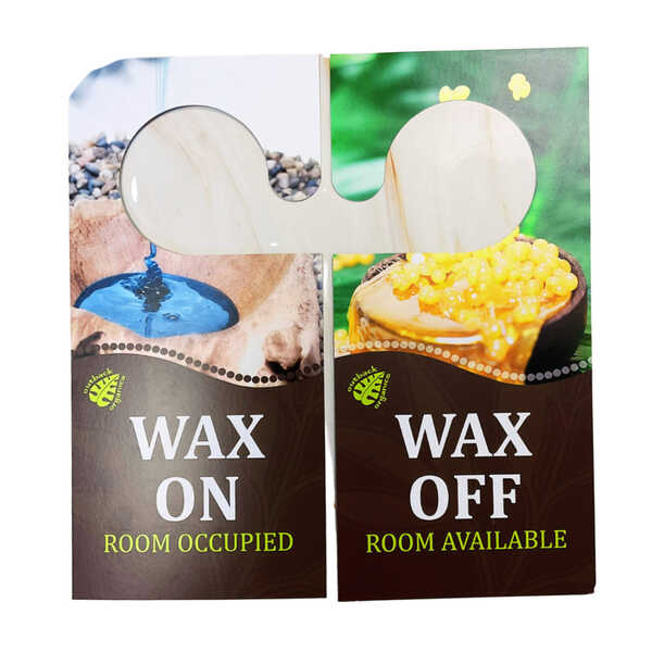 Wax On/Off Door Hangers
