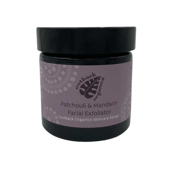 Outback Organics Patchouli & Mandarin Facial Exfoliator 60ml 