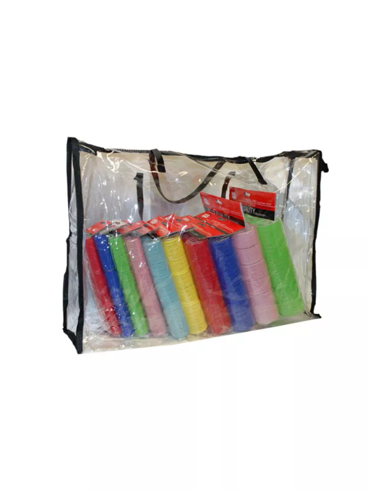 Hair Tools Cling Rollers and Carry Bag