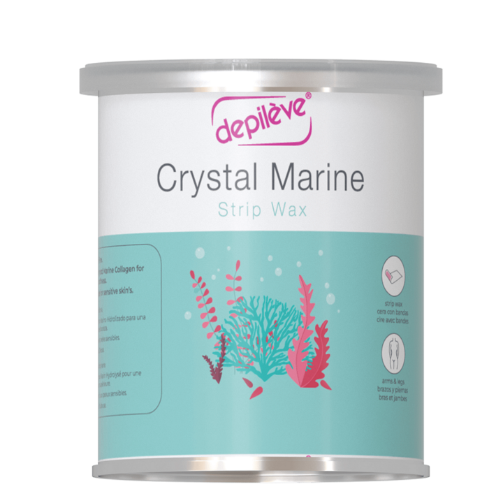 Depileve Crystal Marine Strip Wax 800g