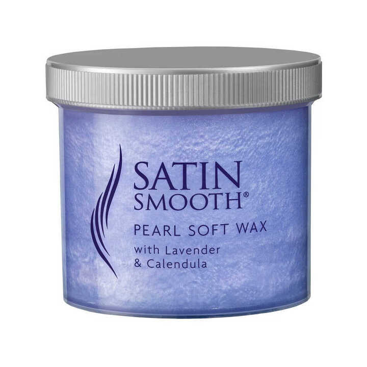 SATIN SMOOTH PEARL SOFT WAX LAVENDER & CALENDULA 425G