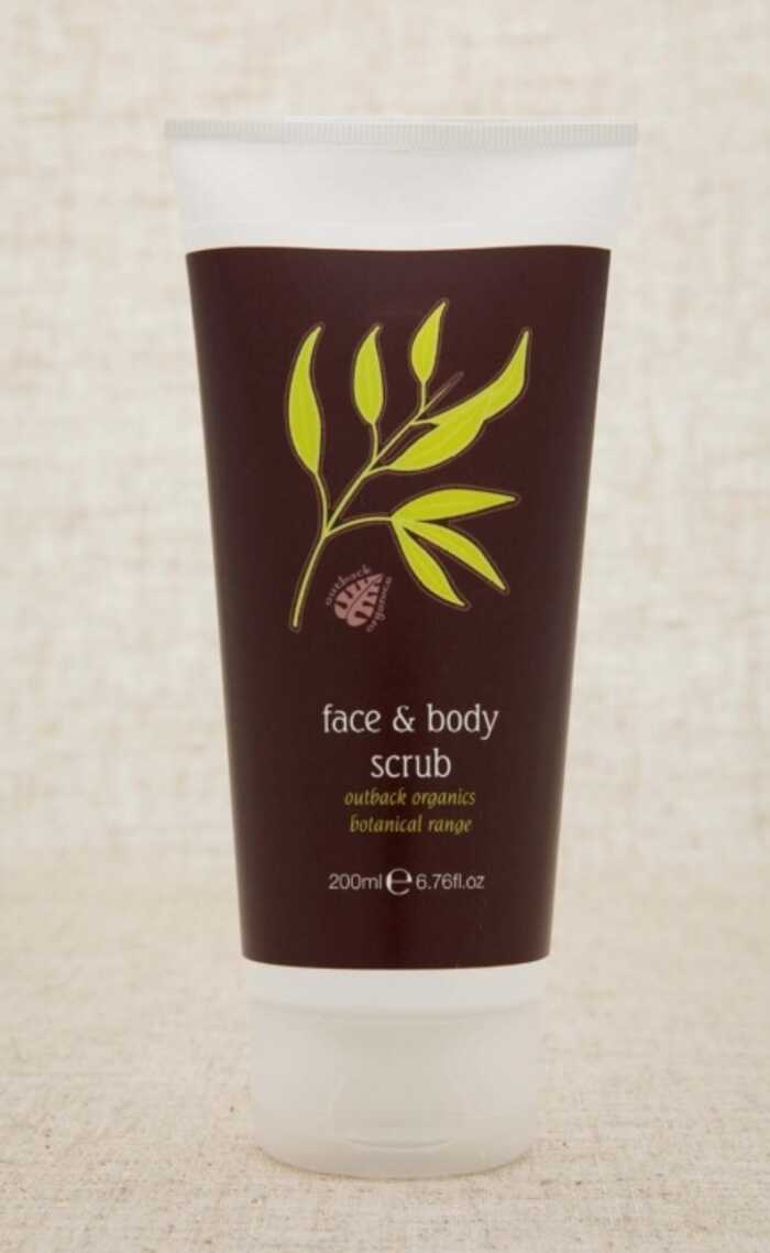 Outback Organics Face & Body Scrub 200ml