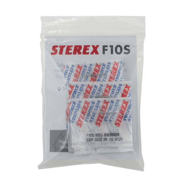 STEREX NEEDLES - F10S REGULAR (PACK OF 10)