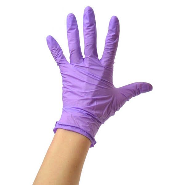 Gloves - Nitrile Powder-Free - Violet Pearl