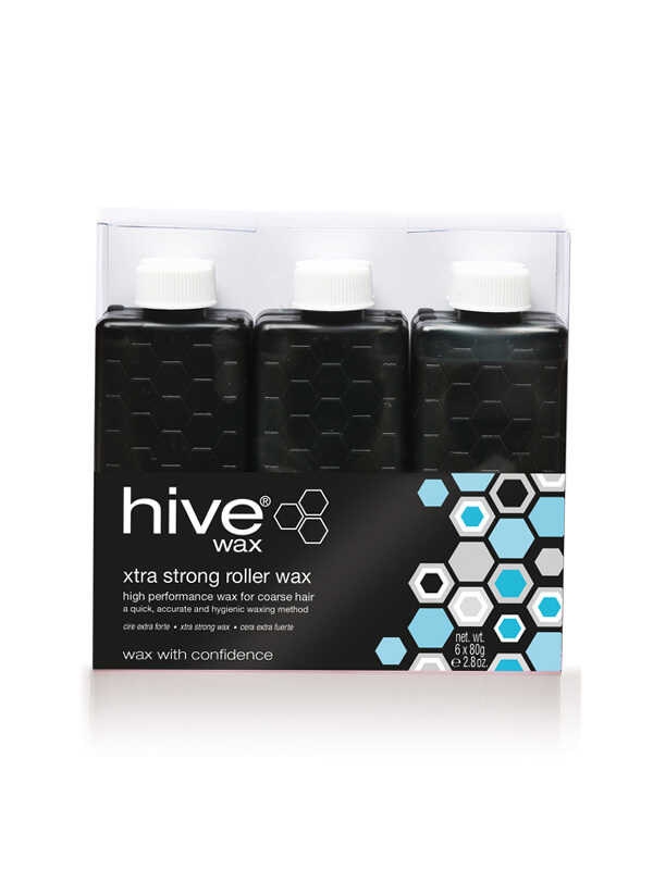 Hive Xtra Strong Warm Roller Wax (80g x 6)