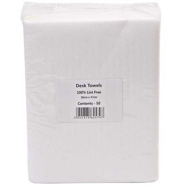 Desk Towels (White) - 50